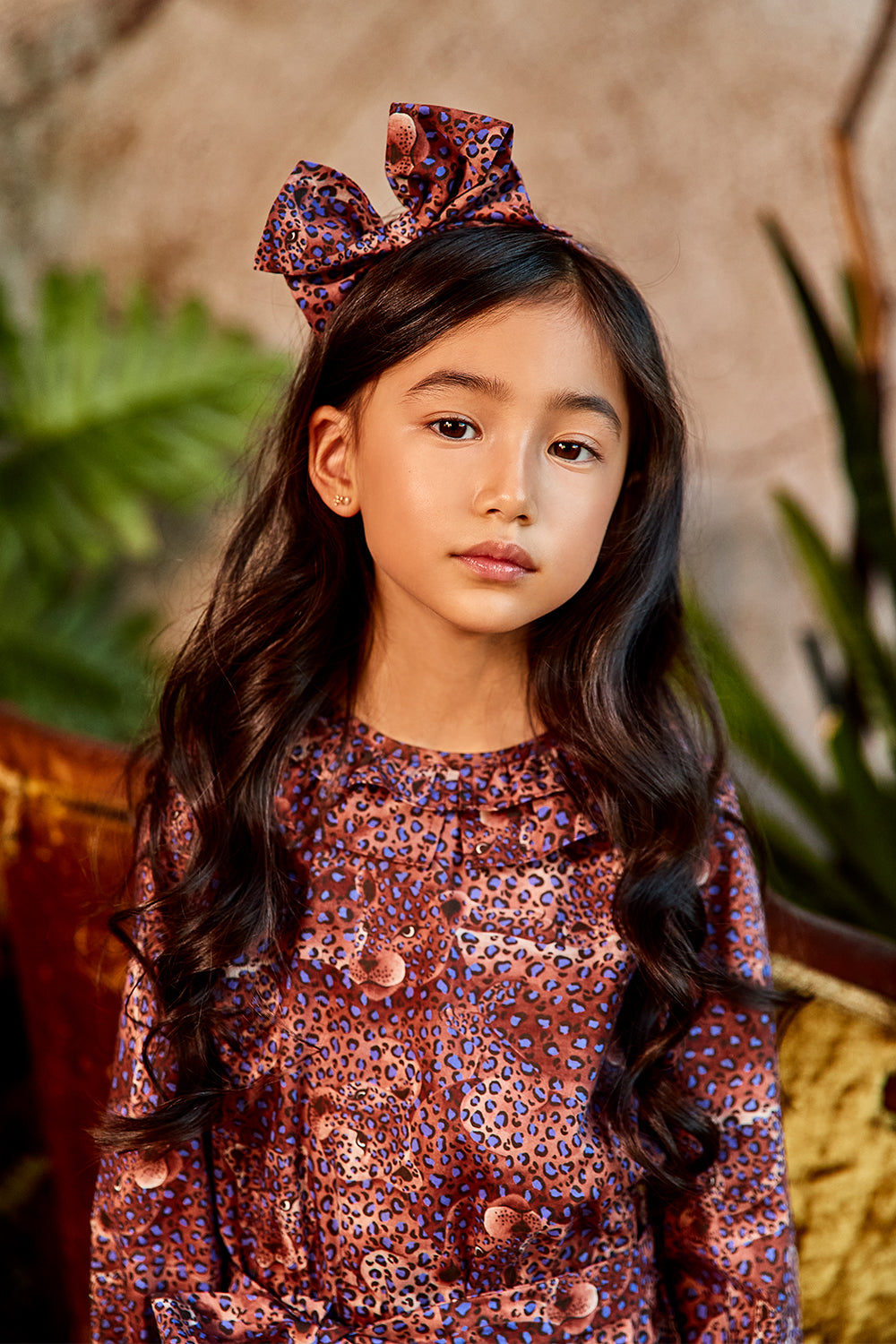 Animalistic Liberty print cotton jumpsuit