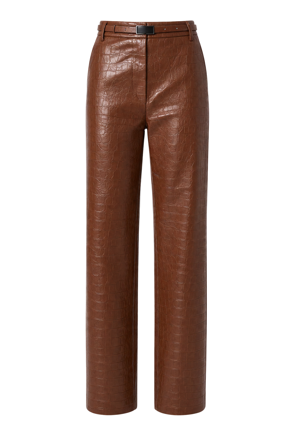 LEONA Faux Leather Trousers - product view
