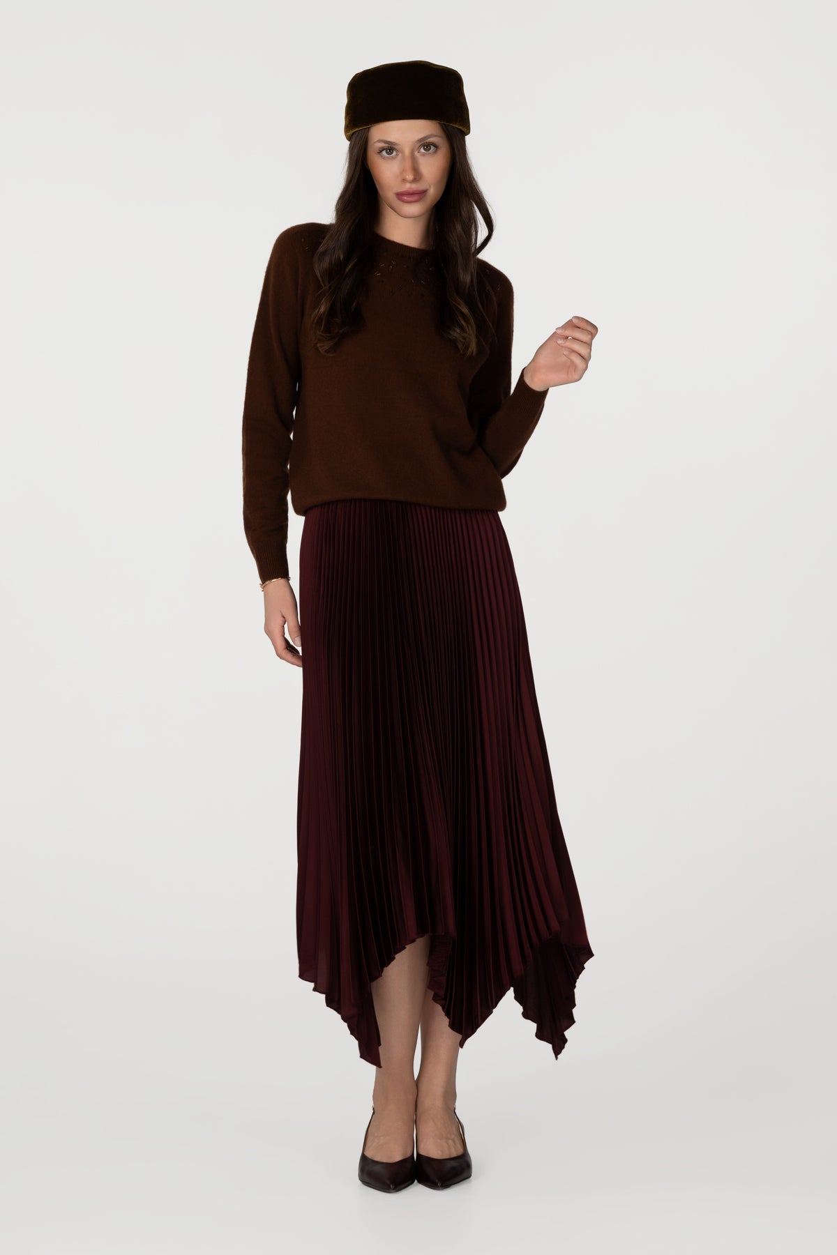 DIONE Pleated Skirt