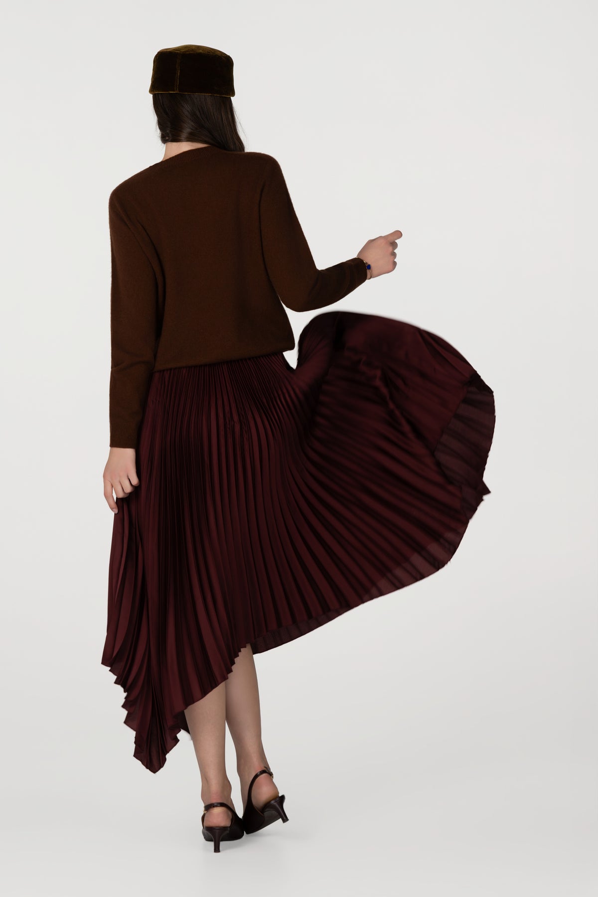 DIONE Pleated Skirt