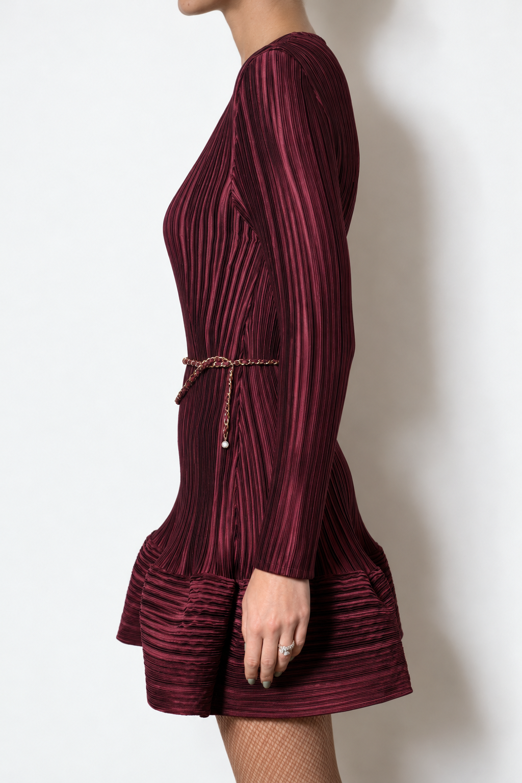 BURGUNDY MUSE Dress