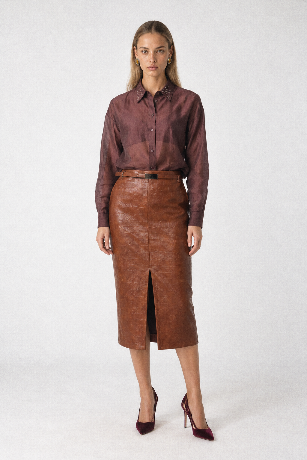 AMBRA Midi Skirt