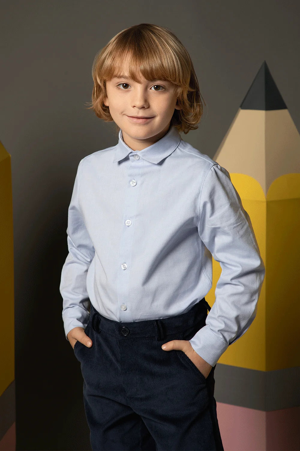 Light blue formal shirt