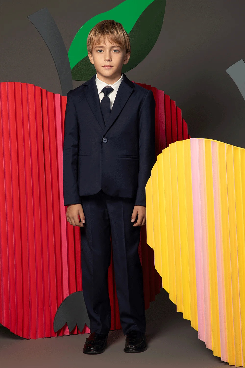 Classic navy suit