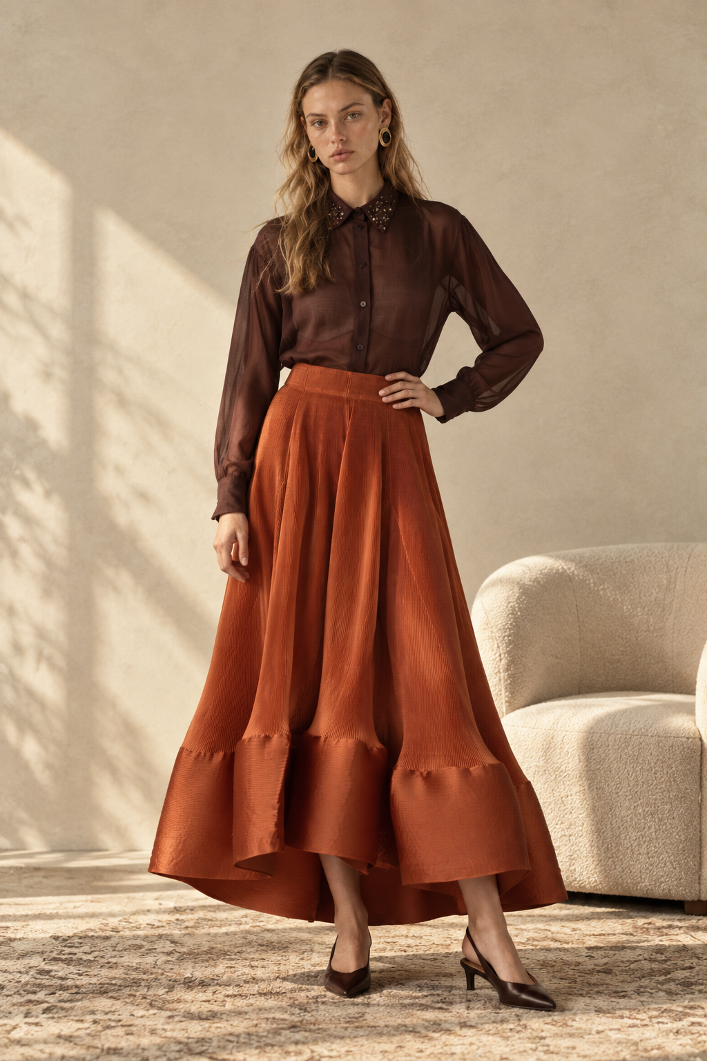 STELLA Pleated Skirt