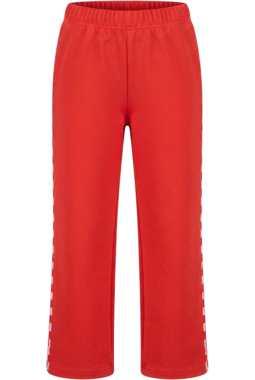 Red Christmas trackpants - product view