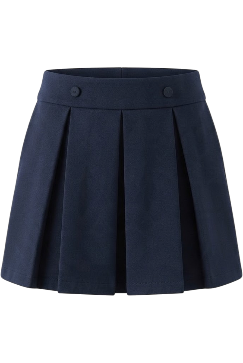 Dark blue skort - product view