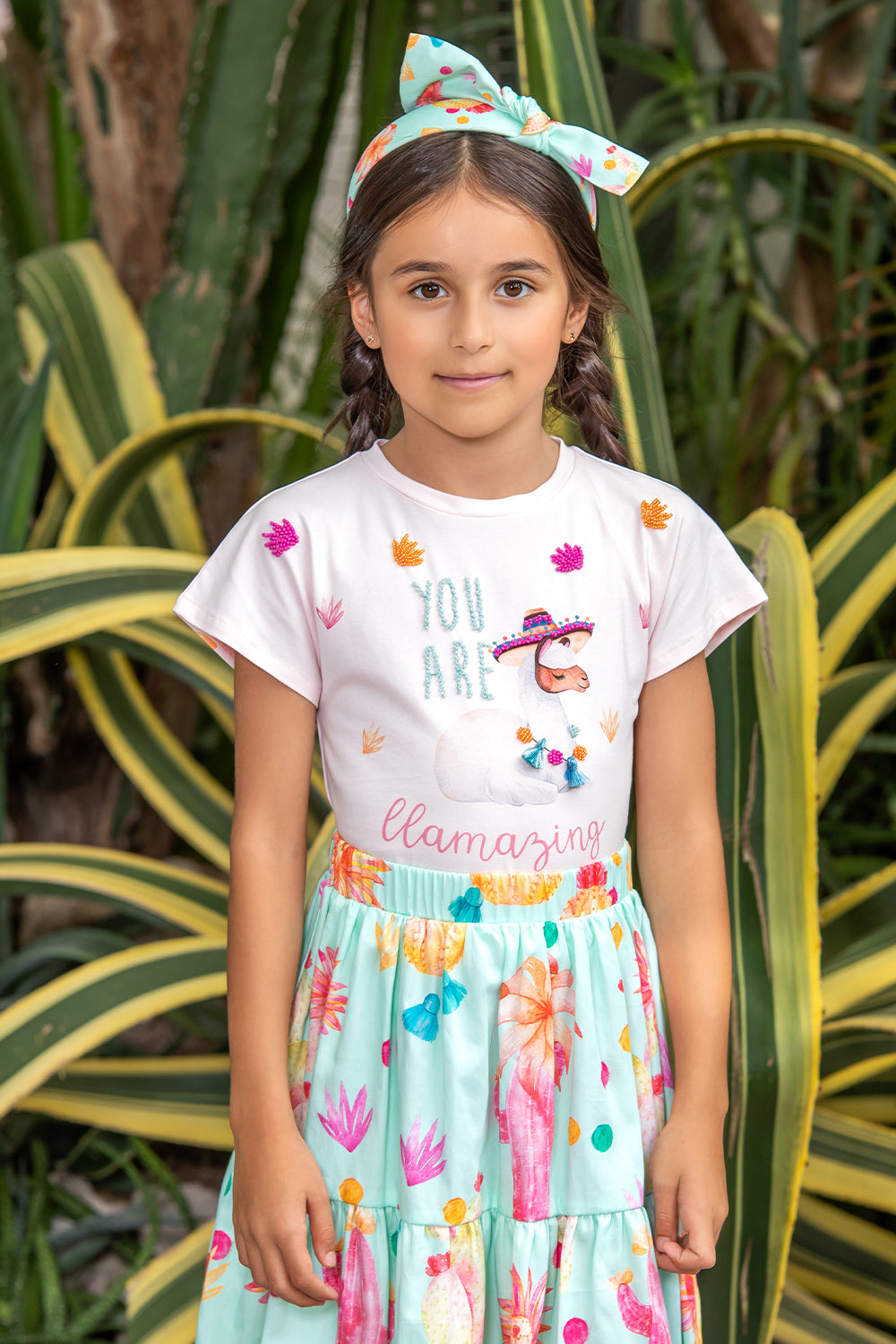 Light pink "You are Laamazing" t-shirt