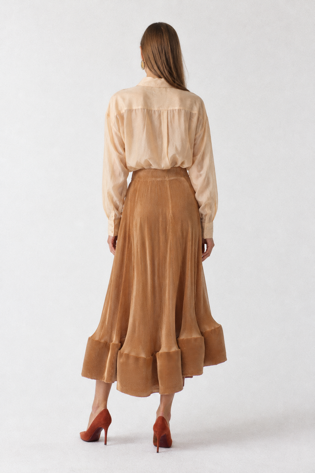 SAHARA Pleated Skirt