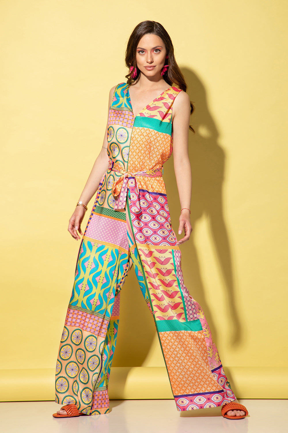 Jumpsuit colorful hotsell