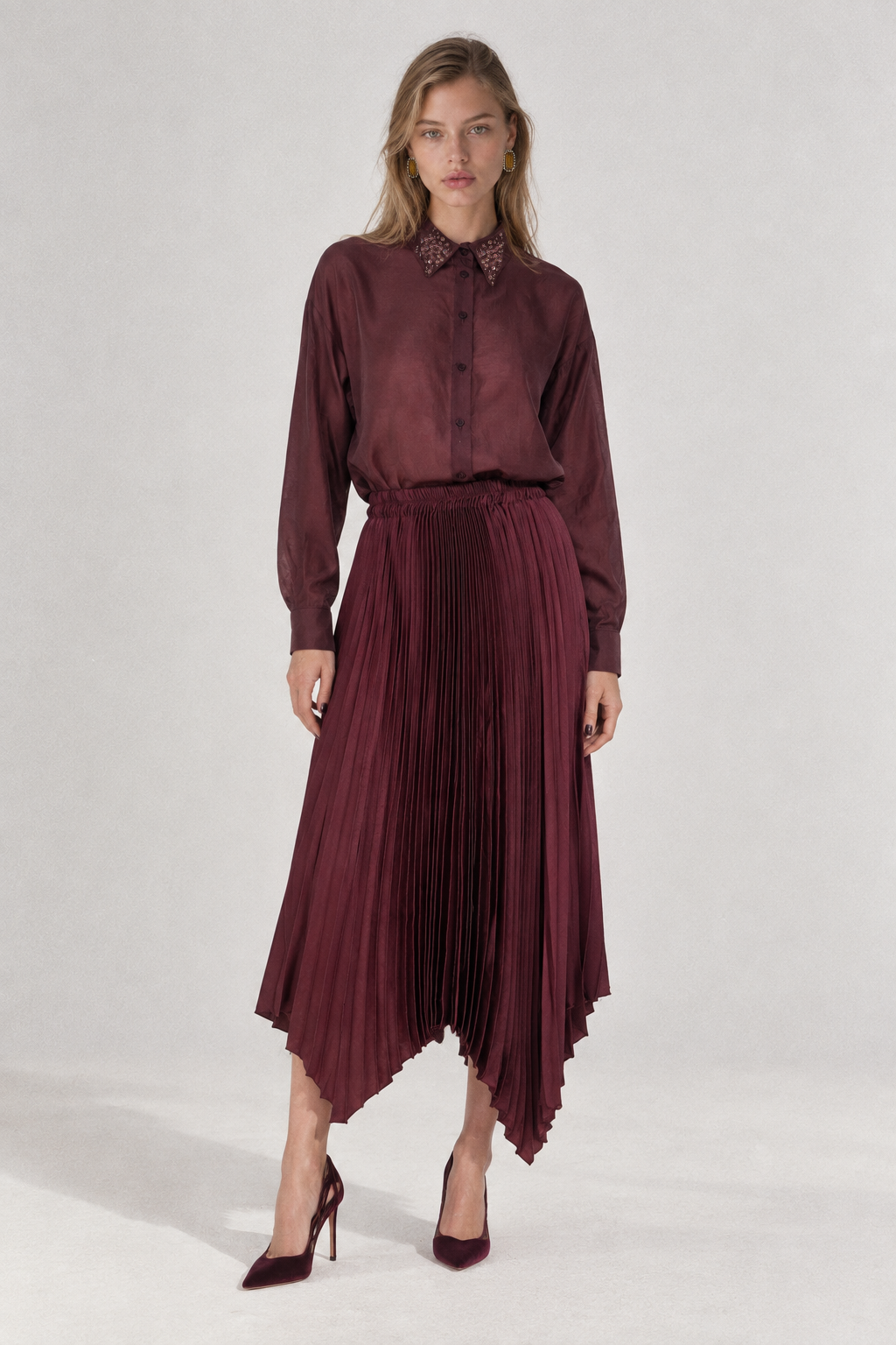 DIONE Pleated Skirt