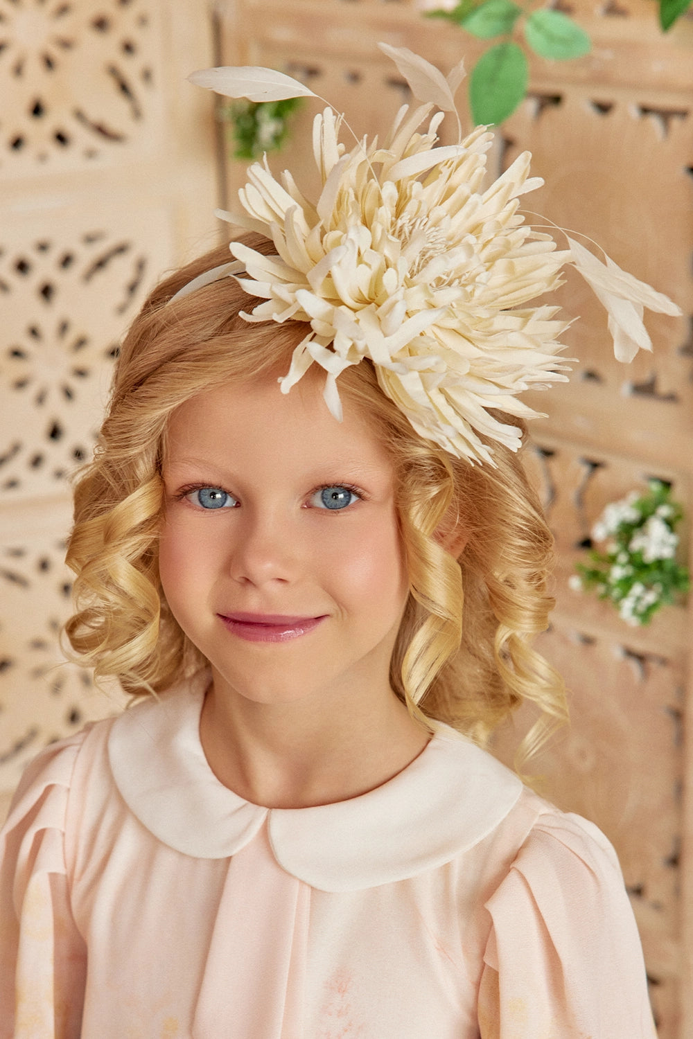 Rustic effect hairband