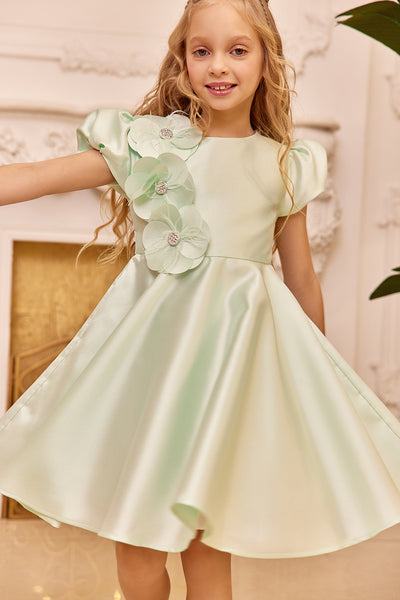 Mint tulle dress