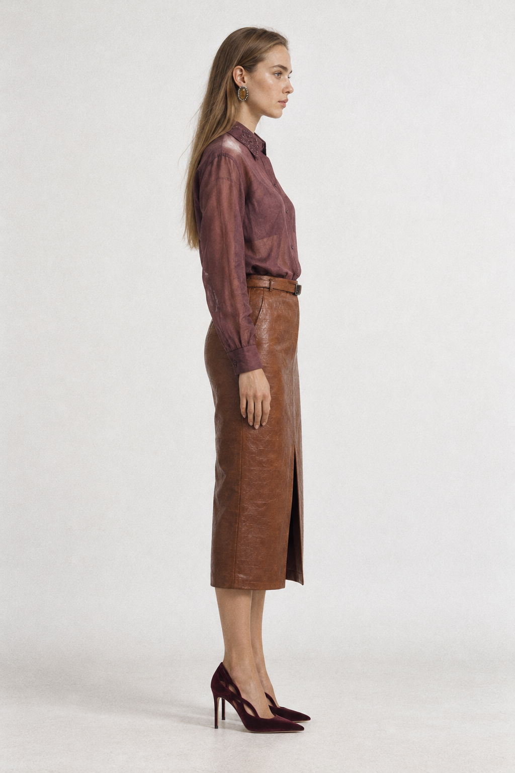 AMBRA Midi Skirt