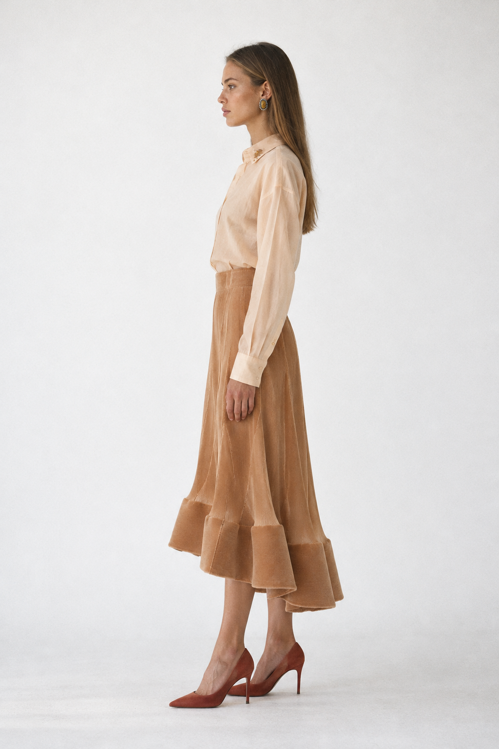 SAHARA Pleated Skirt
