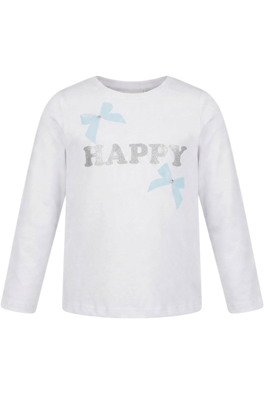 Happy glitter t-shirt - product view