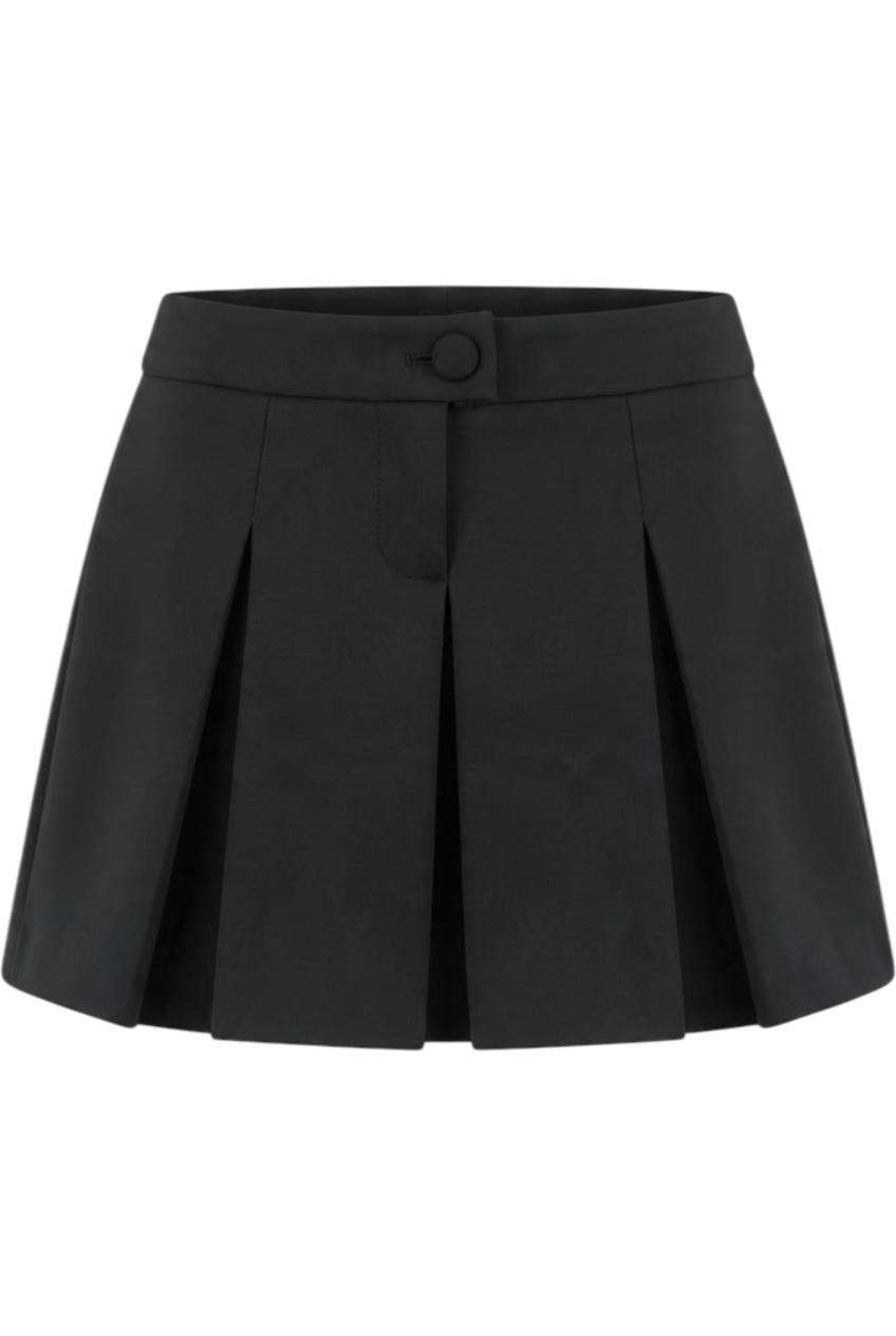 Black punto skort - product view