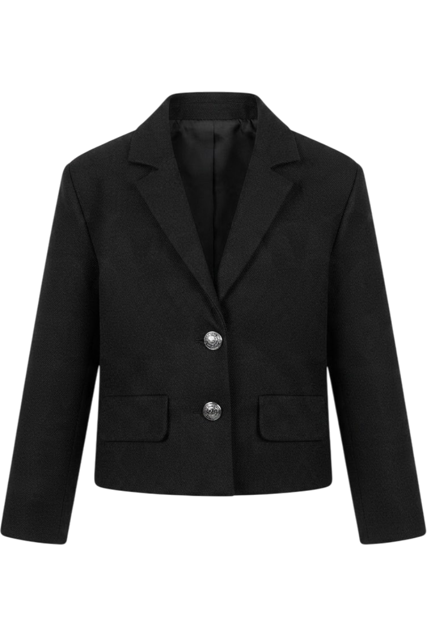 Black blazer - product view