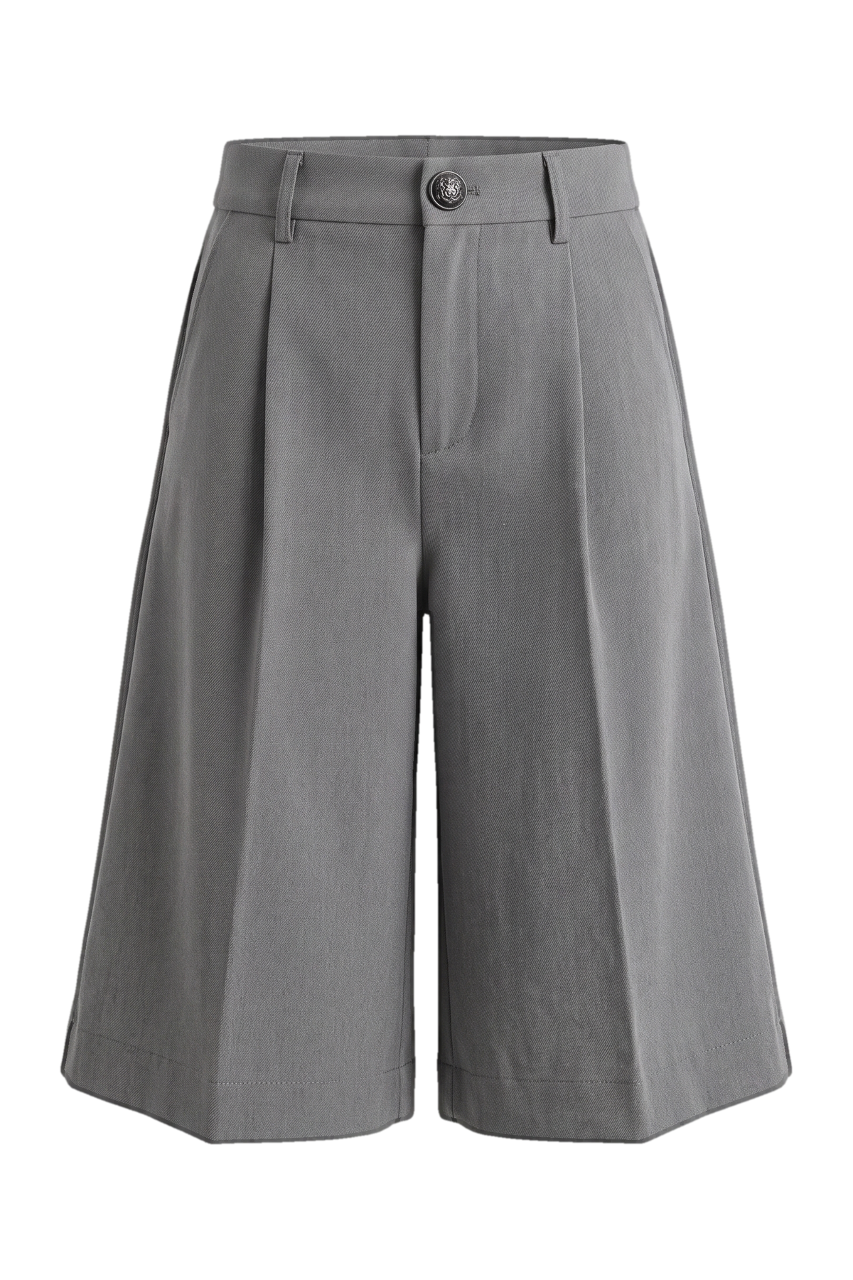 Gray shorts - product view