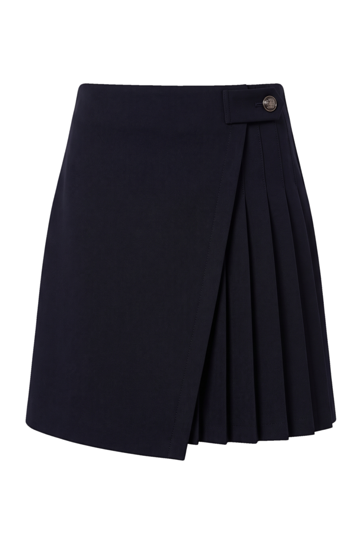 Dark blue punto skort - product view