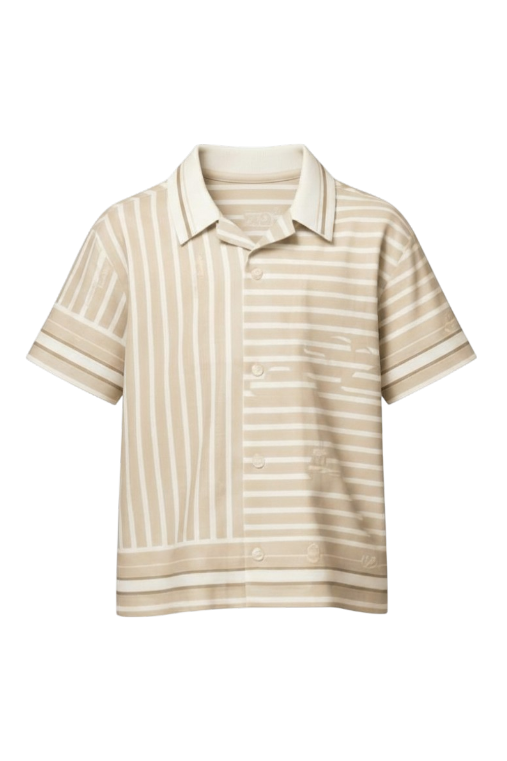 Linen shirt with a classic collar