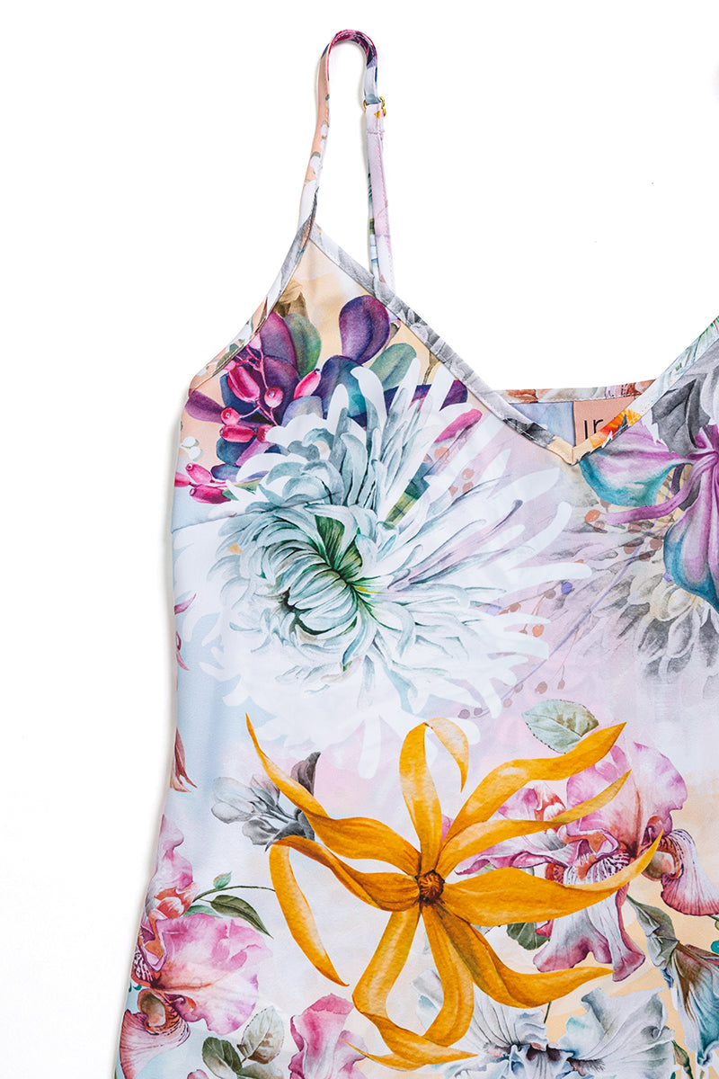 Top with beautiful flower print